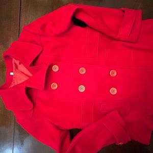 Ladies coat high fashion and warm